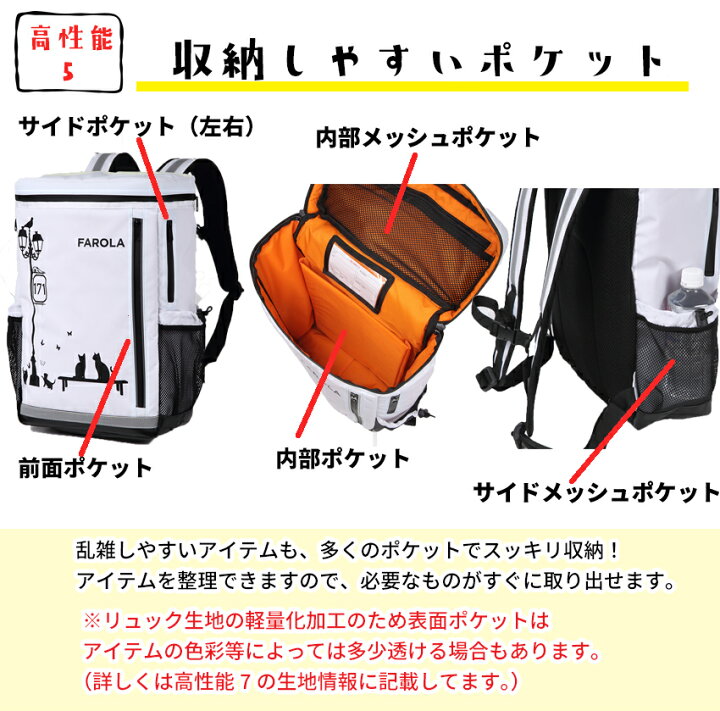 楽天市場 今がお得 １０００円クーポン 防災リュック 単品 Farola おしゃれなリュックサック 非常持出袋 防災グッズ 防災バッグ 防災セット 非常用持ち出し袋 防水 災害グッズ 非常持ち出し袋 バックパック 防災用品 避難セット 防災グッツ 避難袋 防災 非常袋