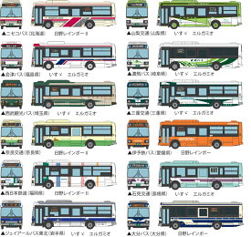 ［鉄道模型］トミーテック (N) ザ・バスコレクション 第35弾【1BOX＝12個入】