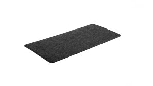 DELTAHUBif^nuj fXNpbh Minimalistic felt desk pad Dark Grey SiO[j DP-S-D