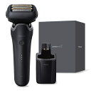 パナソニック メンズシェーバー[電気シェーバー]【5枚刃】【自動洗浄器付】（マットブラック） ES-L571D-K Panasonic…