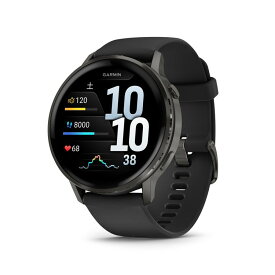 ガーミン Venu 4 Slate / Black 45mm【Suica対応】スマートウォッチ 010-03014-30 [0100301430]【返品種別A】