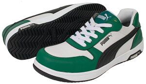 �v�[�} FRONTCOURT GREEN LOW �O���[�� 28.0cm JSAA�K�i A�� 64.209.0-GRN-28.0 PUMA SAFETY