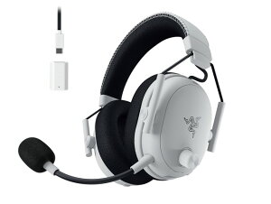Razer yKizBlackShark V3 Pro (White Edition)@CX ANC eX|[cwbhZbg RZ04-05400200-R3M1