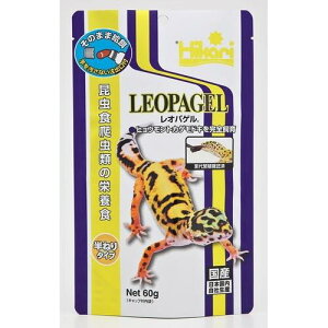 昆虫食爬虫類の栄養食 ひかり レオパゲル 60g キョーリン HIKARI レオパゲル 60G