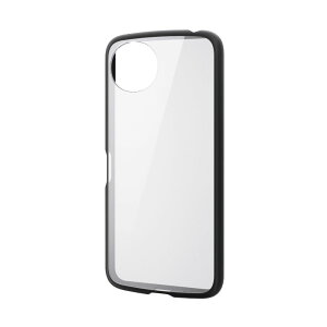 �G���R�� AQUOS wish5(SH-52F)�p �n�C�u���b�h�P�[�X TOUGH SLIM LITE �t���[���J���[�i�u���b�N�j ELECOM PM-S251TSLFCBK