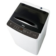 （標準設置料込_Aエリアのみ）ハイアール 6.0kg 全自動洗濯機　ブラック JW-U61C-K Haier [JWU61CK]