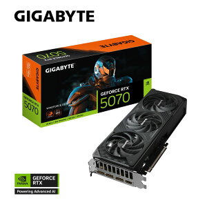 GIGABYTEbMKoCg GIGABYTE NVIDIA GeForce RTX5070 GDDR7 12GB / WINDFORCE OC SFF 12G GV-N5070WF3OC-12GD