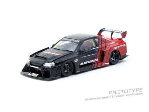 ターマックワークス 1/64 LB-ER34 Super Silhouette SKYLINE ADVAN【T43-021-ADV】 ミニカー
