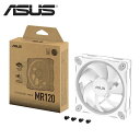 ASUS｜エイスース MR120 ARGB FANシリーズ 28mmフレーム 両面照明 ARGB 120mm 静音 PCケースファン（ホワイト） MR120…