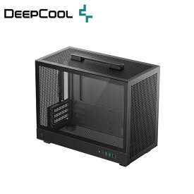DeepCool｜ディープクール Mini-ITX / Micro-ATX対応 ミニタワーPCケース CH160 PLUS（ブラック） R-CH160-BKNGM0-G