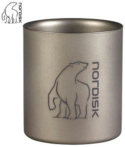 NORDISK (mfBXN) `^ _uEH[}O 220mL 119010 Titanium Double Wall Mug Small 220mL