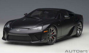 オートアート 1/18 レクサス LFA(マット・ブラック)【78852】 ミニカー
