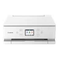 キヤノン A4プリント対応 インクジェットプリンター複合機（ホワイト） Canon PIXUS（ピクサス） PIXUSTS…