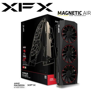 XFX bGbNXGtGbNX XFX Quicksilver AMD Radeon RX 9070XT Magnetic Air Edition 16GB Cp݌vf OtBbN{[hiubNj RX-97TMAQKB9-GP/U
