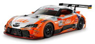 タミヤ 1/10 電動RCカー組立キット au TOM’S GR Supra 塗装済みボディ （TT-02シャーシ）【58703】 ラジ…