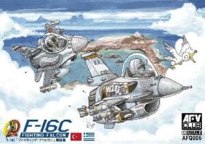 AFVクラブ NONスケール デフォルメ飛行機 F-16C ファイティングファルコン【AFQ006】 プラモデル