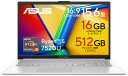 ASUS｜エイスース ノートパソコン Vivobook Go 15(15.6型/ Windows 11Home/ Ryzen 5 7520U/ メモリ 16GB/ 512GB SSD)クールシルバー ASUS Vivobook Go　シリーズ E1504FA-R5165WJ