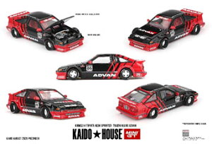MINI-GT 1/64 Toyota AE86 Xv^[gm Kaido ADVAN(Enh)yKHMG214z ~jJ[