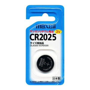 �}�N�Z�� ���`�E���R�C���d�r×1�� CR-2025-1BS maxell CR2025 [CR20251BS]