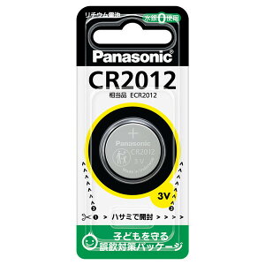 �p�i�\�j�b�N ���`�E���R�C���d�r×1�� CR2012 Panasonic [CR2012]