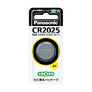 pi\jbN `ERCdr×1 CR2025P Panasonic CR2025 [CR2025PNA]
