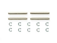 タミヤ OP.1395 3x22mm ローフリクションサスシャフト 4本 (DT-02・TT-01)【54395】 ラジコン用