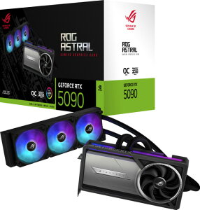 ASUSbGCX[X ASUS ROG Astral LC GeForce RTX 5090 32GB GDDR7 OC Edition / NVIDIA PCI Express 5.0 OtBbNX{[h ROG-ASTRAL-LC-RTX5090-O32G-GAMING