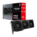 ASUS｜エイスース ASUS Prime Radeon RX 9060 XT 16GB GDDR6 OC Edition トリプルファン搭載 オーバークロックグラフ…
