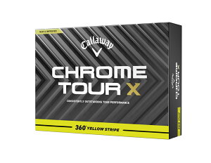 LEFC N cA[ X 360° CG[ XgCv St{[ 1_[X 12 CRMTRX-360YL-STP Callaway CHROME TOUR X 360° YELLOW STRIPE
