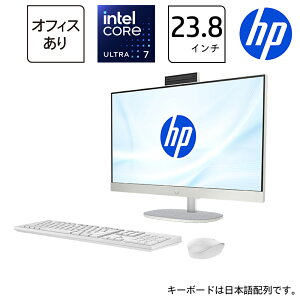 HPbGC`s[ ̌^fXNgbvp\R HP All-in-One 24-cr2001jp(Core Ultra 7/ 32GB/SSD 1TB/HB 2024)VFzCg HP All-in-One 24-cr2000jp V[Y BD5A7PA-AAAB