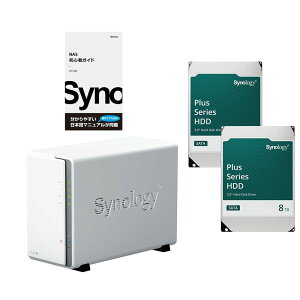 SynologybVmW[ DiskStation DS223j S҃KCht+HAT3320-8TB 2 DS223J+HAT3320-8TB2