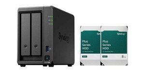 SynologybVmW[ DiskStation DS725+ +HAT3320-8TB 2 DS725+_HAT3320-8TB2