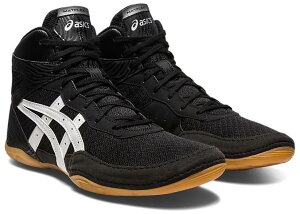 アシックス メンズ レスリングシューズ MATFLEX 7(Black/White・サイズ:25.5cm) 1081A051-001-25.5 asics