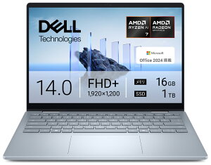 DELLbf 2in1 14^ m[gp\R CCL74P-FNHBJyJoshinIWiziRyzen AI 7/ 16GB/SSD 1TB/Office/^b`plj-ACXu[ CCL74P-FNHBJ