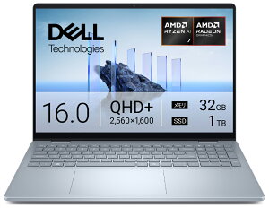 DELLbf 16^ m[gp\R NCL76-FNJyJoshinIWiziRyzen AI 7/ 32GB/SSD 1TBj-ACXu[ NCL76-FNJ