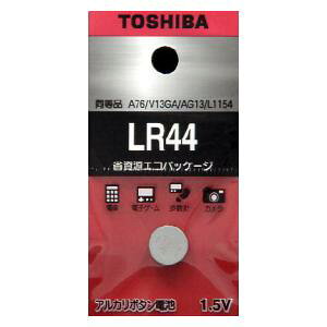  AJ{^dr×1 LR-44EC TOSHIBA LR44 [LR44EC]