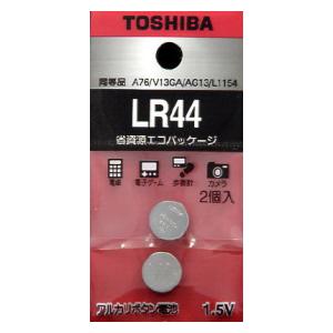 LR-44EC2P お得 超定番 東芝 アルカリボタン電池×2個 LR44 LR44EC2P TOSHIBA