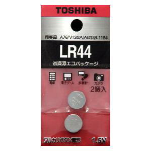  AJ{^dr×2 LR-44EC2P TOSHIBA LR44 [LR44EC2P]