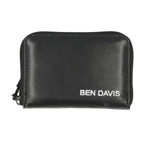 BEN DAVIS(�x���f�C�r�X) BEN DAVIS �x���f�C�r�X SMOOTH ROUND WALLET BDW-8294�iBLACK/WHITE�j BF022029-1A-2A