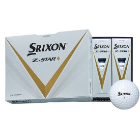 SRIXON-ZS-DIA-WH12P ダンロップ　スリクソン スリクソン Z-STAR ダイヤモンド ゴルフボール 1ダース 12個入り（ホワイト） DUNLOP SRIXON