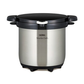 KBG-4500-CS サーモス 【IH対応】真空保温調理器　20cm　4.5L　クリアステンレス THERMOS　シャトルシェフ [KBG4500CS]