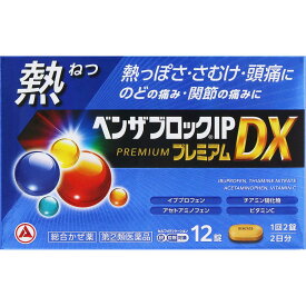【第(2)類医薬品】ベンザブロックIPプレミアムDX 12錠 アリナミン製薬 ベンザブロツクIPプレDX12C [ベンザブロツクIPプレDX12C]【返品種別B】◆セルフメディケーション税制対象商品