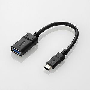 GR USB3.1P[u (Type-C-Standard-A) 0.15m 3A ubN USB3-AFCM01NBK