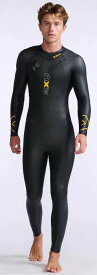 2XU メンズ トライアスロン用ウェットスーツP:1 プロペルウェットスーツ（BLK/AMB・サイズ：M） MW4991C-BLK/AMB-M2XU Propel:1 Wetsuit 2XU（ツー・タイムズ・ユー）