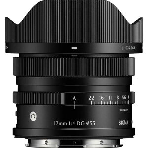 �V�O�} 17mm F4 DG�i�u���b�N�j AF17MMF4DG(BK)L ��L�}�E���g�i�t���T�C�Y�~���[���X�Ή��j