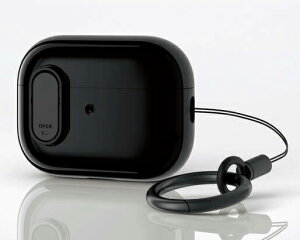 GR AirPods Pro(2)pTOUGH SLIM LockP[X(ubN) AVA-AP4TSLBK ELECOM