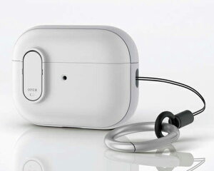 GR AirPods Pro(2)pTOUGH SLIM LockP[X(zCg) AVA-AP4TSLWH ELECOM