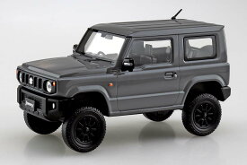 アオシマ 1/32 楽プラ スナップキット No.09CU-MG スズキ JB64 ジムニー カスタムホイール(ミディアムグレー) プラモデル