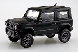 アオシマ 1/32 楽プラ スナップキット No.09CU-BB スズキ JB64 ジムニー カスタムホイール(ブルーイッシュブラックパール3) プラモデル