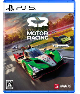 GIANTS Software �yPS5�zProject Motor Racing�i�v���W�F�N�g ���[�^�[ ���[�V���O�j [ELJM-30789 PS5 �v���W�F�N�g��-�^-��-�V���O]